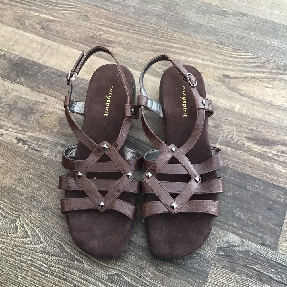 Easy Spirit Dark Brown Sandal